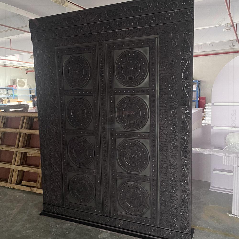 Indian Wedding Decor Supply - อุปกรณ์ตกแต่งงานปาร์ตี้คุณภาพสูง FSDKX ฉากหลังสไตล์อินเดีย ขาตั้งโค้ง PVC ฉากหลังเวทีงานแต่งงาน