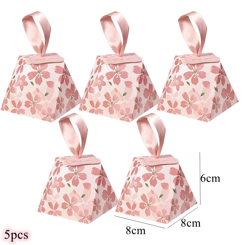 1 แพ็ค Cherry Blossom Candy กล - Wedding Supply.Box บทวิจารณ์และราคา