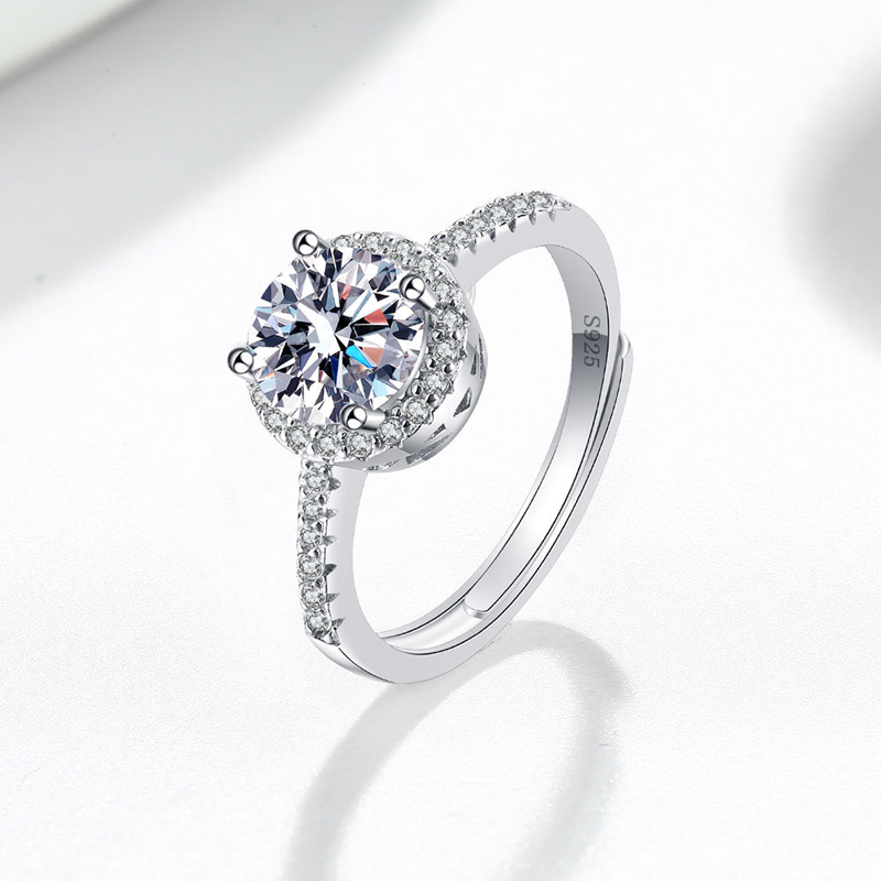 ใหม่ 925 เงินสเตอร์ลิงรอบ AAA  - Wedding Z บทวิจารณ์และราคา
