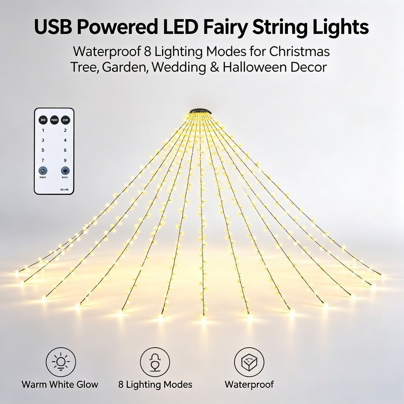 ไฟประดับ LED แบบ USB กันน้ำ สำ - Wedding Led บทวิจารณ์และราคา
