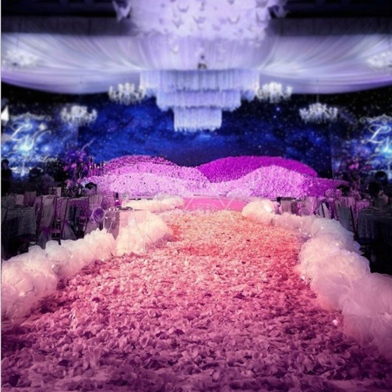 ตกแต่งงานแต่งงานสีขาวสุดหรู ด้ - Aisle Runner White บทวิจารณ์และราคา