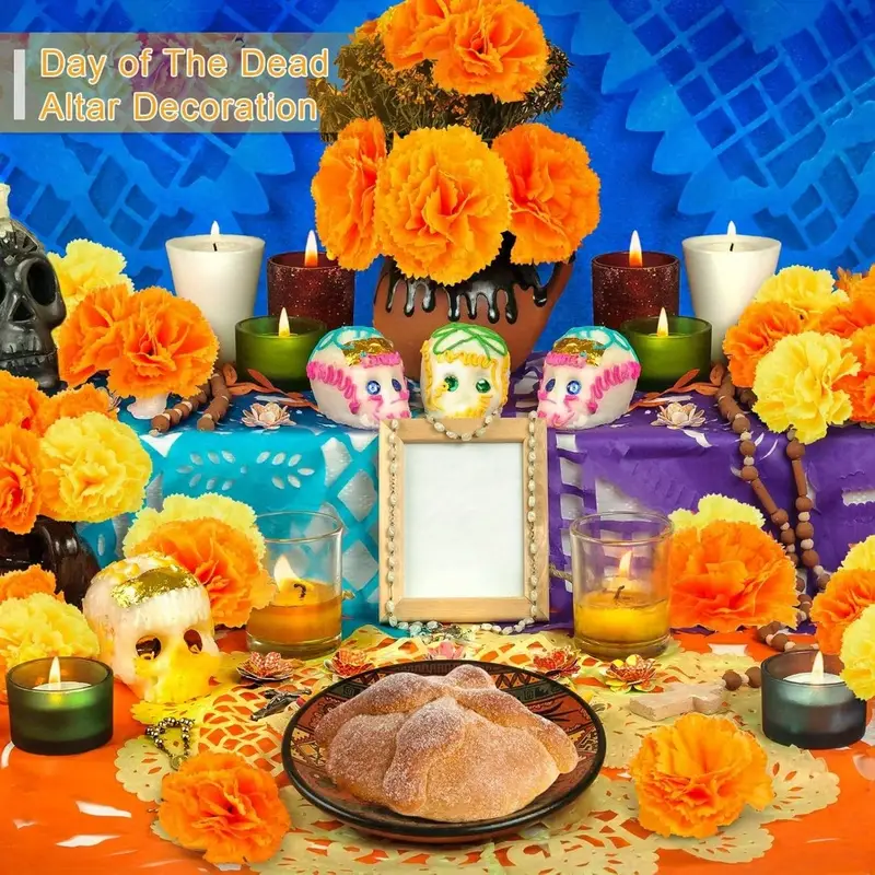 ดอกคาร์เนชั่นและดอกดาวเรืองประ - Indian Wedding Decor Supply บทวิจารณ์และราคา