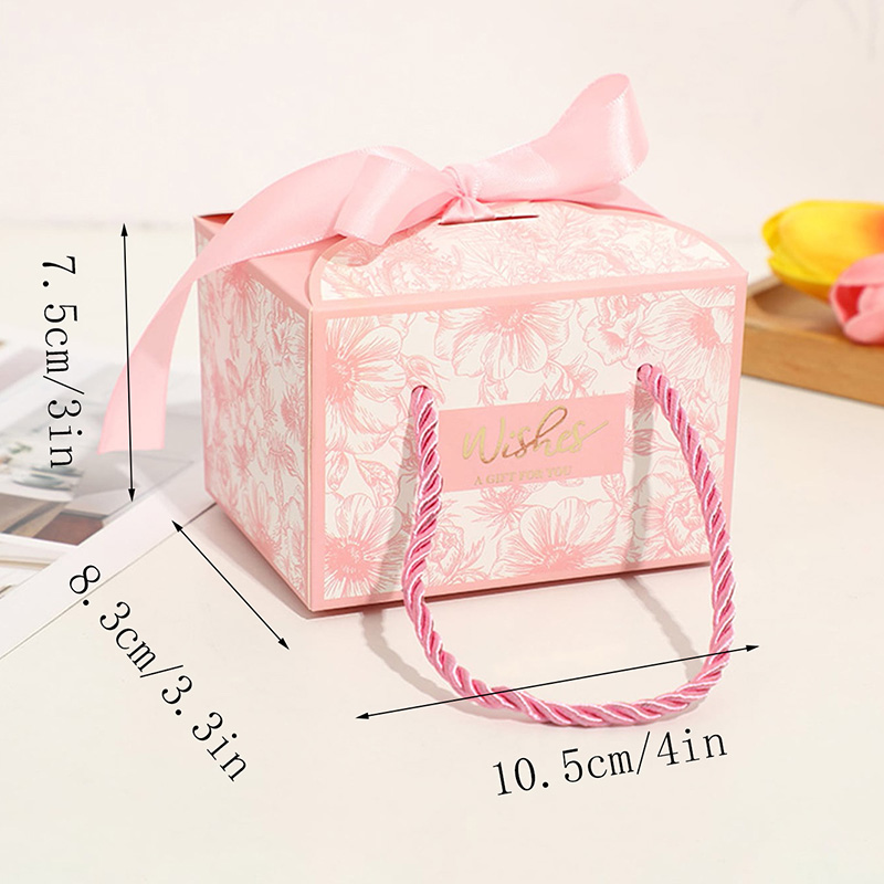 กล่องใส่ลูกกวาดพร้อมหูหิ้ว25/5 - Wedding Supply.Box บทวิจารณ์และราคา