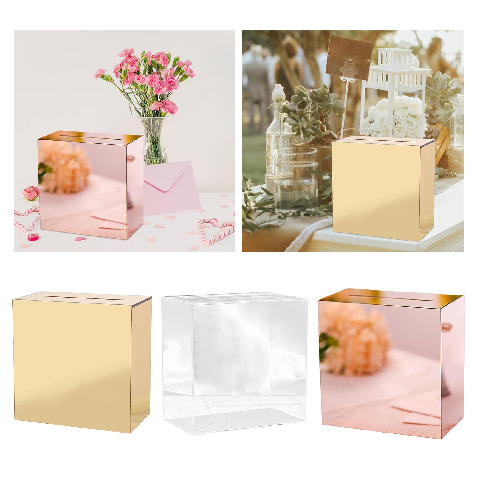 กล่องใส่การ์ดแต่งงานอะคริลิค ก - Wedding Card Box บทวิจารณ์และราคา