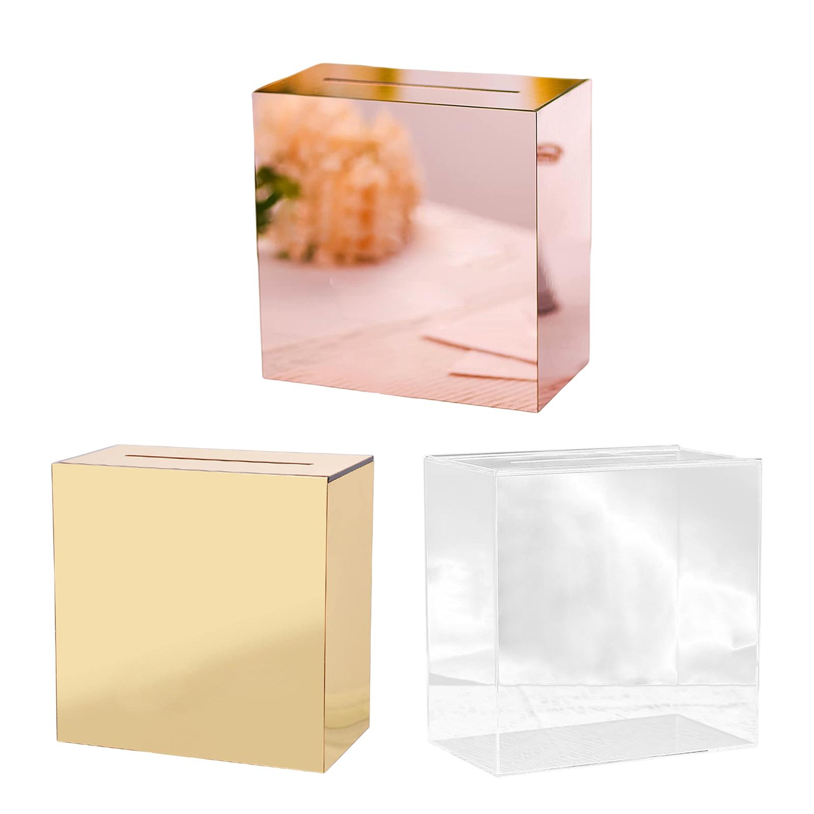 กล่องใส่การ์ดแต่งงานอะคริลิค ก - Wedding Card Box บทวิจารณ์และราคา