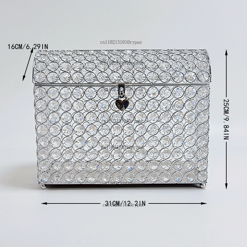 กล่องใส่เครื่องประดับคริสตัล,  - Wedding Supply.Box บทวิจารณ์และราคา