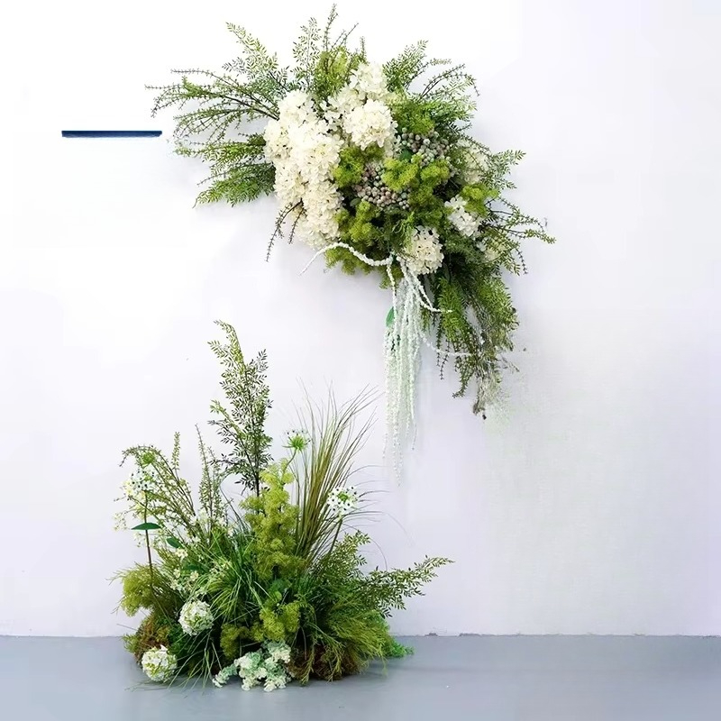 ทางเดินตกแต่งงานแต่งงานสีเขียว - Aisle Runner White บทวิจารณ์และราคา