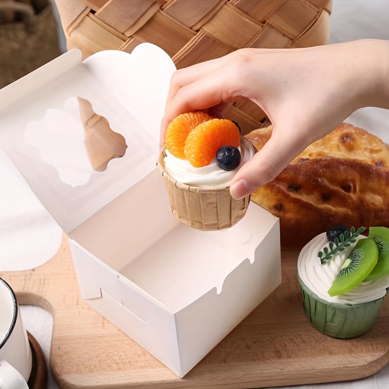 10 ชิ้นกระดาษคราฟท์กล่องขนมเค้ - Wedding Supply.Box บทวิจารณ์และราคา