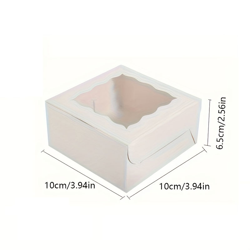 10 ชิ้นกระดาษคราฟท์กล่องขนมเค้ - Wedding Supply.Box บทวิจารณ์และราคา