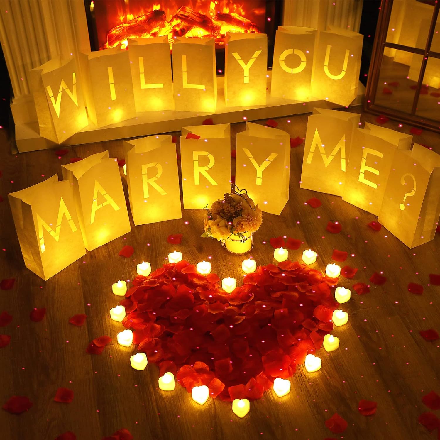 Will You Marry Me Proposal Dec - Unity Candle Set บทวิจารณ์และราคา