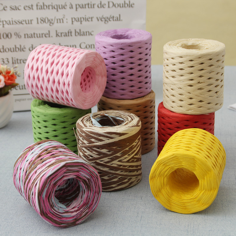 ริบบิ้นเชือกไหมพรมใยปาล์ม200เม - Papercraft Supply Ribbon บทวิจารณ์และราคา