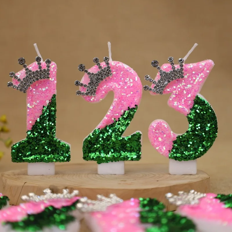 เทียนวันเกิดรูปมงกุฎเจ้าหญิงสี - Unity Candle Set บทวิจารณ์และราคา
