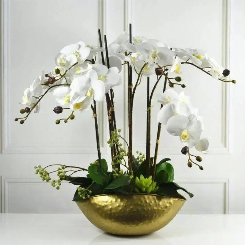 กระถางต้นไม้ทรงโถทองคำขนาดใหญ่ - Centerpiece Vase Tall บทวิจารณ์และราคา