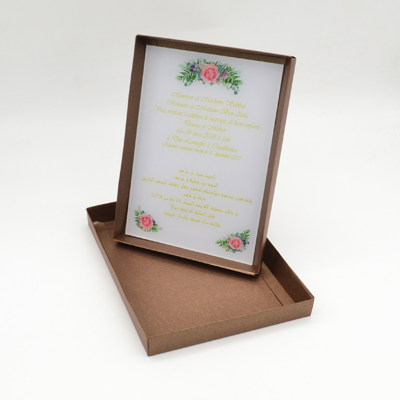 Custom เลเซอร์ตัดการ์ดเชิญงานแ - Wedding Supply.Box บทวิจารณ์และราคา