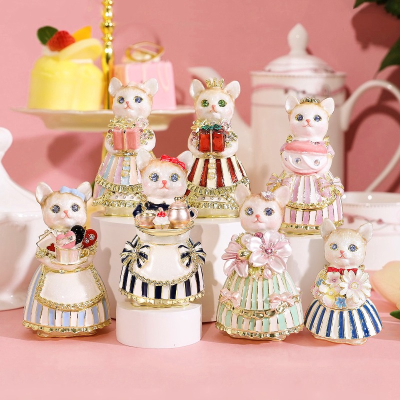 กล่องใส่เครื่องประดับเคลือบสีส - Wedding Lulu บทวิจารณ์และราคา