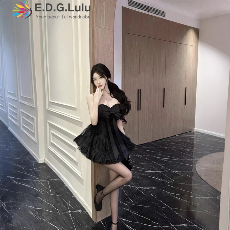 EDGLuLu ชุดเดรสปาร์ตี้แบบไม่มี - Wedding Lulu บทวิจารณ์และราคา