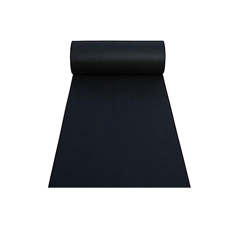 พรมสีดำ Anti-Slip งานแต่งงานพร - Aisle Runner White บทวิจารณ์และราคา